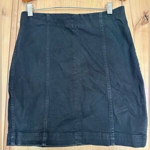 Free People Denim Mini Skirt